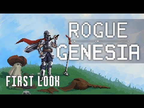 Видео: Rogue Genesia - похождения отважного рыцаря (Steam Demo)