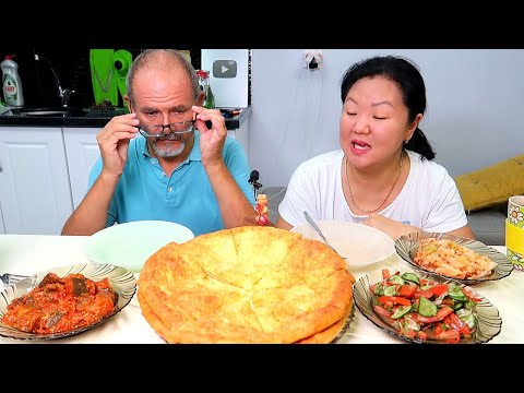 Видео: МУКБАНГ ХАЧАПУРИ ПО МЕГРЕЛЬСКИ, ЧИМЧИ и БАКЛАЖАНЫ ПО ГРУЗИНСКИ и САЛАТ