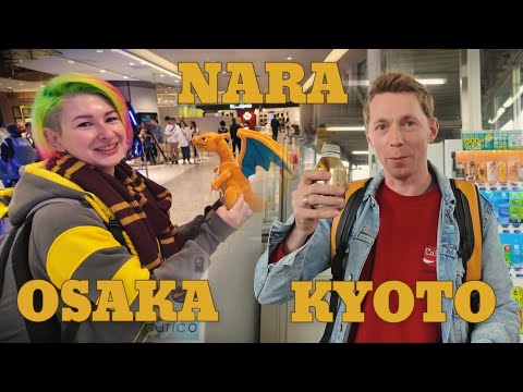 Видео: Осака, Киото, Нара. Путешествие в Японию в сезон цветения сакуры. #japan #travel 