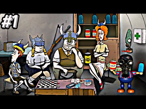 Видео: НАЧИНАЕМ ВЫЖИВАТЬ! 60 SECONDS.