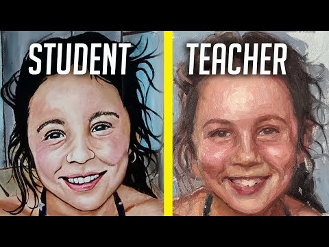 Видео: 10 советов, как оживить портретную живопись