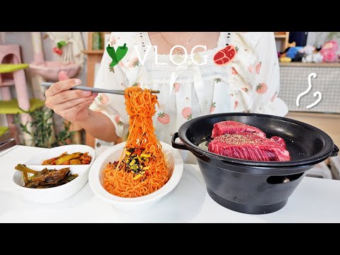 Видео: SUB) Неделя жизни гурмана в офисе🍱 Бутер с инжиром, острый кимбап, кимчи удон, говядина