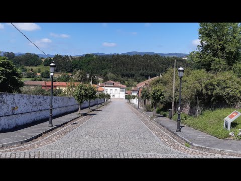 Видео: # 145 Север Испании.  Аманди.  Деревня В Астурии.  Amandi.  Asturias.  Villaviciosa.