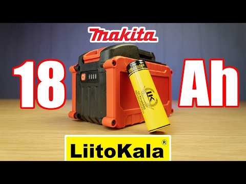 Видео: Как собрать САМУЮ БОЛЬШУЮ батарею для Makita из LiitoKala King6000  ? |  Синий Эльф