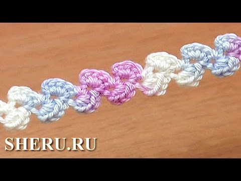 Видео: Crochet Cord Patterns Free Урок 41 Как вязать шнур крючком