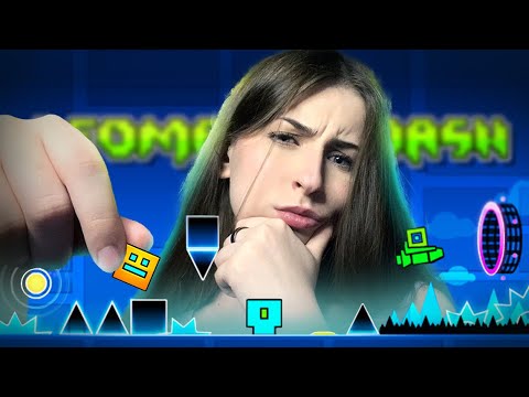 Видео: Я сыграла во ВСЕ уровни в GEOMETRY DASH | ASMR