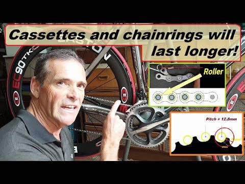 Видео: Изношена цепь? - Когда ее следует заменить.