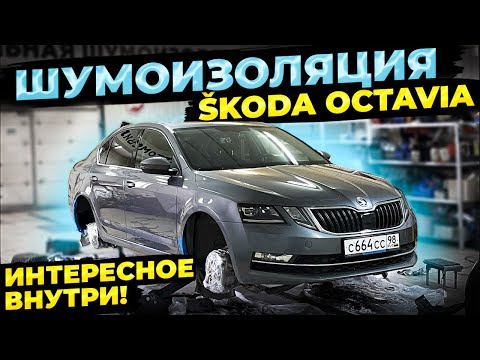 Видео: Сделал шумоизоляцию арок и дверей SKODA OCTAVIA A7FL (StP)