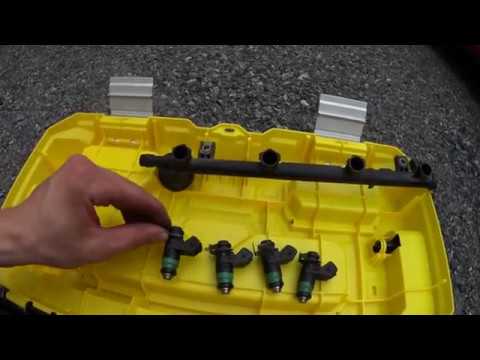 Видео: Renault Laguna 2, автопроект - чистка форсунок, проверка датчика коленвала, новые катушки