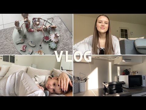 Видео: Влог молодой мамы 🤍 День из жизни с годовалым малышом | Обзор всех детских игрушек