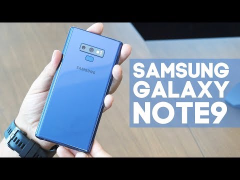 Видео: Samsung Galaxy Note9 - первый взгляд!