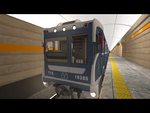 Видео: САБЛЕЗУБ НА ПРАВОБЕРЕЖНОЙ ЛИНИИ ► Garry's Mod Metrostroi