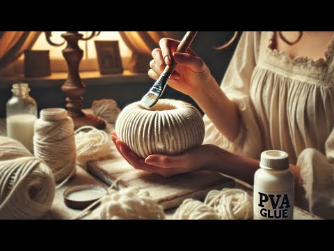 Видео: Покройте эти нитки клеем, как я! Я сделала это и выгодно продала! Идея для бизнеса, гениально