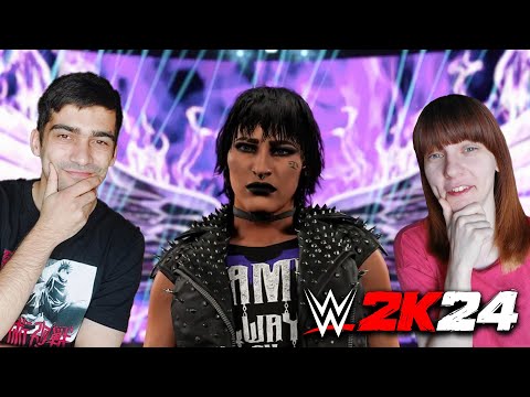 Видео: Пекельна клітка Ріа Ріплі проти Літи - WWE 2K24 | Бідака проти Бідової #12