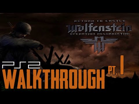 Видео: Return To Castle Wolfenstein: Operation Resurrection #1 - Рас Эль-Хадид / Ras El-Hadid (PS2)