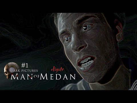 Видео: The Dark Pictures Anthology: Man of Medan. Часть 1.