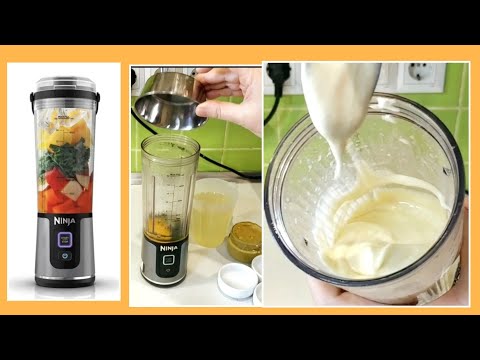 Видео: МАЙОНЕЗ В аккумуляторном, портативном блендере NINJA BLAST BC151EUBK #ninja #блендер #майонез