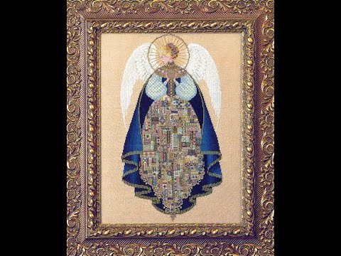 Видео: Ангел Любви/Angel of Love Lavender & Lace/1 часть #вышивка #вышивкакрестиком #александрстич