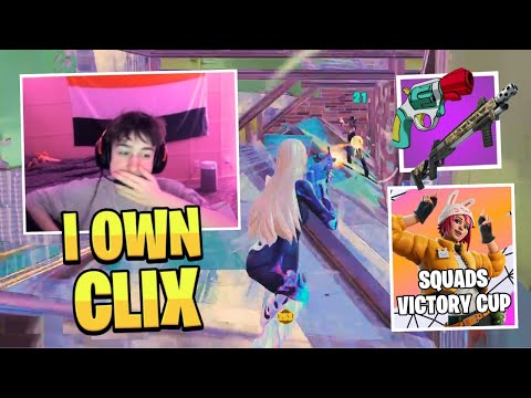 Видео: PeterBot УНИЖАЕТ Clix КИРКОЙ в кубке за победу в отрядах!