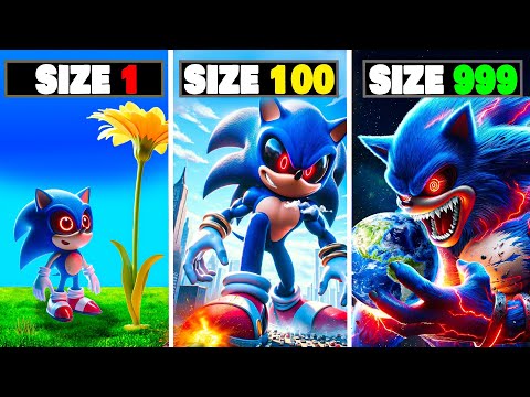 Видео: Обновление SONIC.EXE до САМОГО БОЛЬШОГО в GTA 5