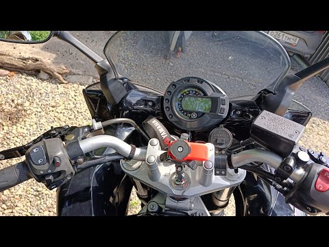 Видео: Yamaha FZ6-S. Установка зарядки AIRLINE. 