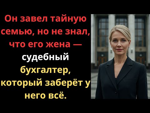 Видео: Он завел тайную семью, но не знал, что его жена — судебный бухгалтер, который заберёт у него всё.