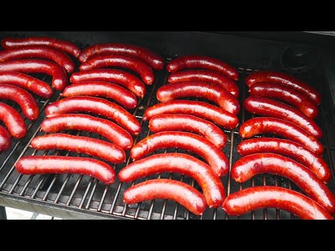 Видео: Вкусные Колбаски гриль – Идеальные граммовки