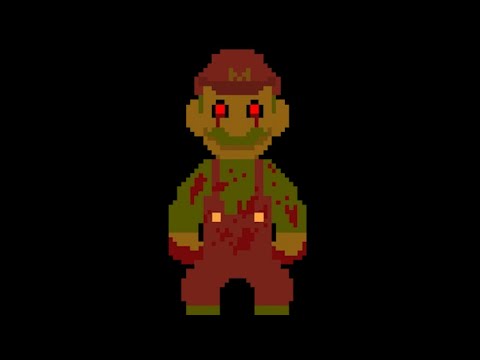 Видео: прохождение страшной игры Mario.EXE