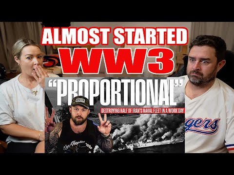 Видео: Пара из Новой Зеландии отреагировала на то, что Америка уничтожила половину иранского флота за 8 ...