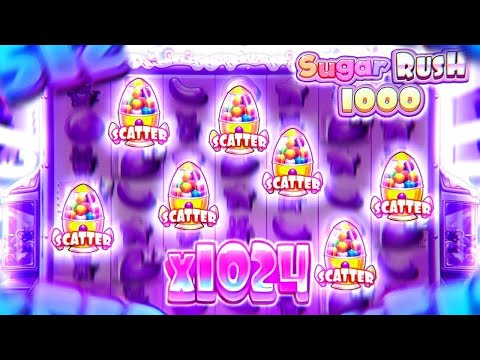 Видео: ПОЙМАЛ ДВА ЗАНОСА ПОДРЯД НА ??? ???Р В SUGAR RUSH 1000! ВЗЯЛ БОНУС ALL IN ЗА ??? ???Р!!