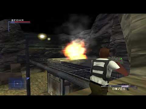 Видео: Syphon Filter 3 [PS1] (2001) Миссия 4  - Золотой рудник Пугари