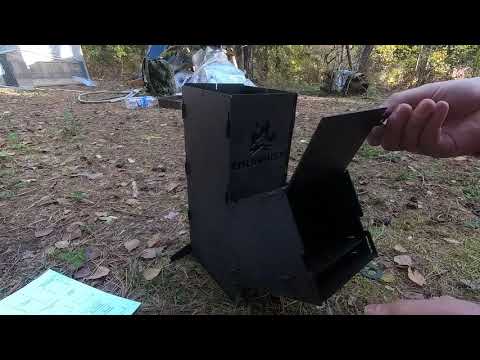 Видео: 🔥 Походная турбо печь-ракета от «KOLUNDROV». Детальный обзор.