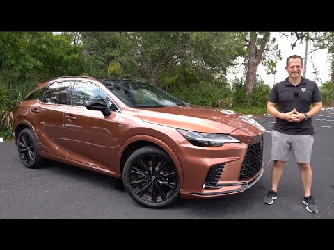 Видео: Является ли Lexus RX 500h F Sport 2023 года более производительным внедорожником, чем Genesis GV80?