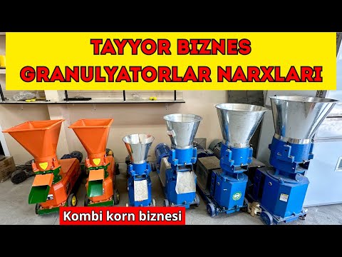 Видео: Грануляторлар 2025 йил нархлари ва турлари толик абзор | Granulyatorlar 2025 yil narxlari va turlari