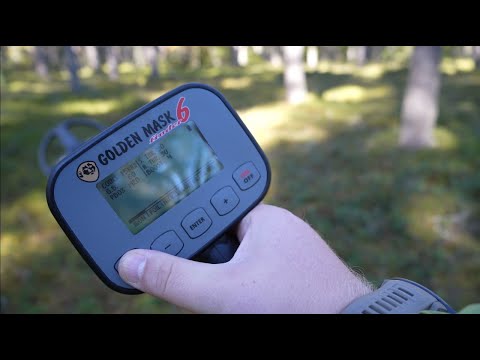 Видео: Обзор и тест металлоискателя Golden Mask 6, катушки Fighter-S, 11x12" и 9.5"!