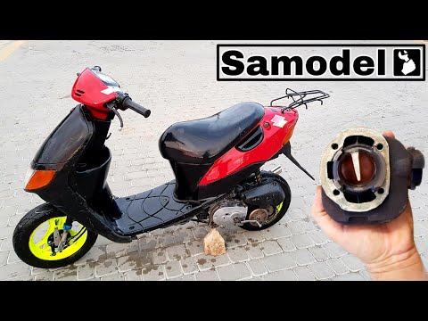 Видео: Замена ЦПГ Suzuki Lets 1