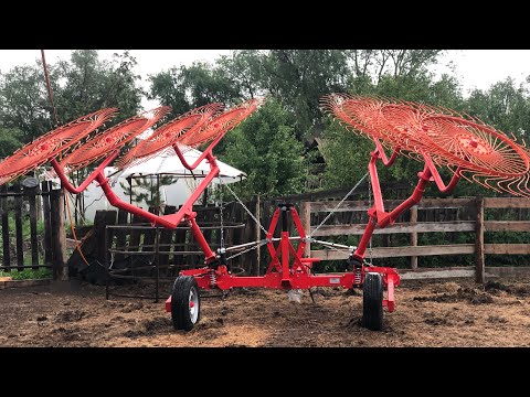 Видео: Купили грабли harvest wr 8 .