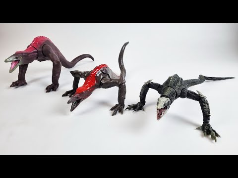 Видео: SkullCrawler HIYA TOYS vs Playmates Toys vs Bootlegs - сравнение фигурок Черепозавр по фильму Конг