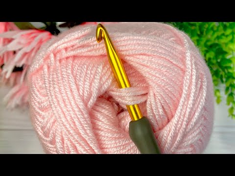 Видео: Ух ты! ПОСМОТРИТЕ на этот удивительно красивый узор крючком! Уникальная вязка крючком для начинающих