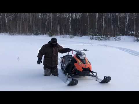 Видео: Stels s150 Капитан Покатушки и глубина снега