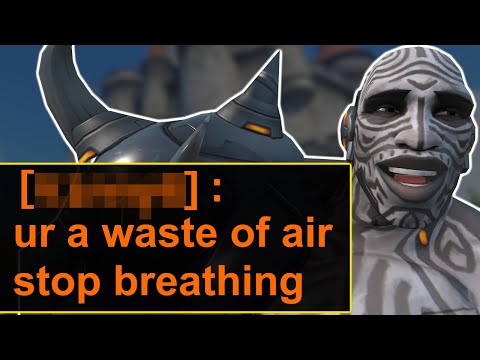 Видео: Поставил токсичного игрока в Overwatch на место 🤜💦