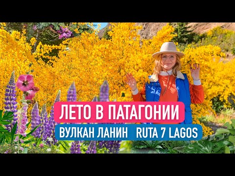 Видео: Лето в Барилоче. Вулкан Ланин и Рута 7 озер. Аргентина