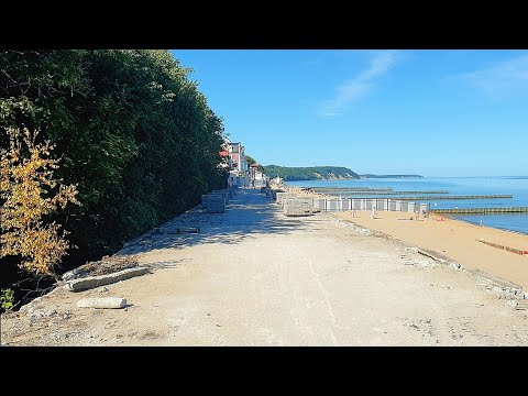 Видео: ЧТО СДЕЛАЛИ с променадом😱 Светлогорск 🚧 Калининград сегодня, погода, море, пляж.