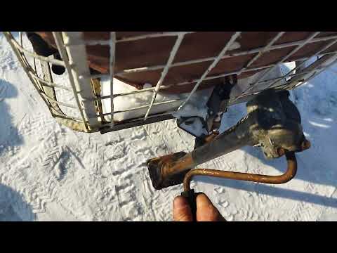 Видео: Домкрат для самодельного снегохода!