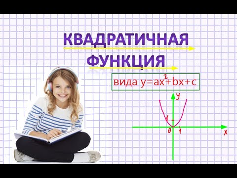 Видео: Квадратичная функция. Все что нужно знать для сдачи ОГЭ. #квадратичнаяфункция