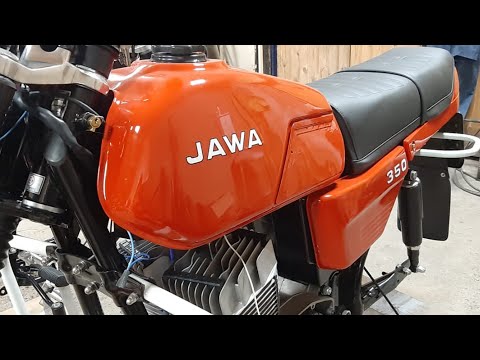 Видео: JAWA 638 Люкс | Продолжение сборки
