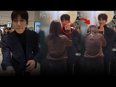 Видео: Двухминутное рукопожатие Чи Чан Ука, оставившее тысячи без слов