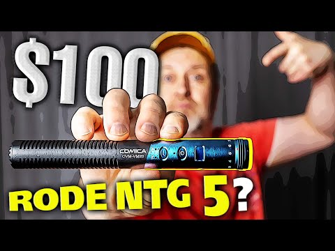Видео: Comica VM20 | РЕАЛЬНЫЙ конкурент RODE NTG 5 за $100 | Лучший микрофон пушка