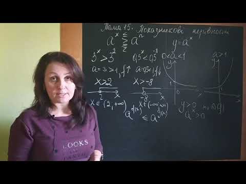 Видео: Тема 15. Показникові нерівності. Частина 1. Підготовка до зно. Капіносов