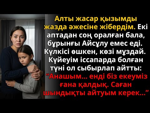 Видео: алты жастағы қызым демалыстан оралды, бірақ бұрынғы Айсұлу емес еді | Әсерлі әңгіме | Жаңа әңгіме